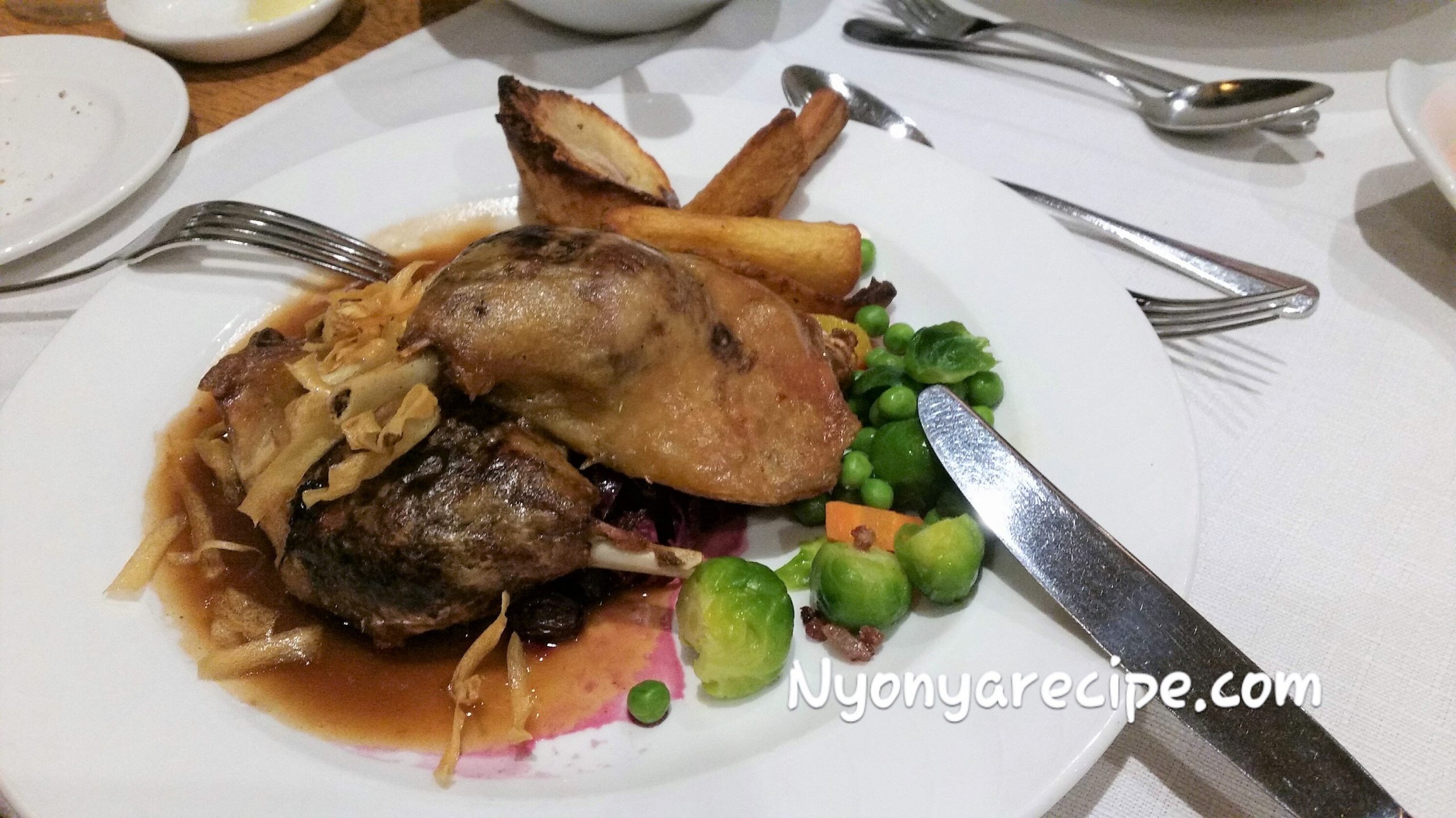 duck confit ,Ashields,lunch, new year,