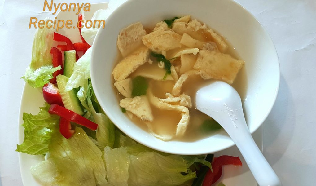 healthy, lean, easy warm , satisfying soup, egg