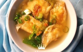 Turkey meat omelette soup, easy, healthy, Chinese