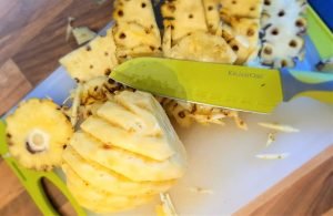 The eyes are cut off.