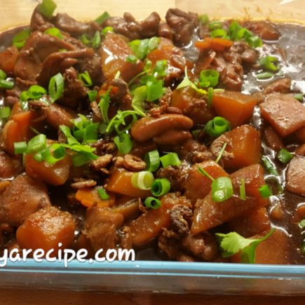 Chicken with pumpkin