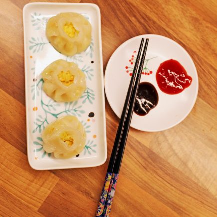 chai kuih , vegetable dumplings.