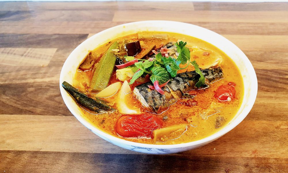 Penang Nyonya Fish Curry bursting with flavours
