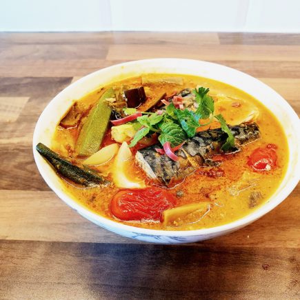 Penang Nyonya Fish Curry bursting with flavours