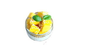 Weet Mango on tofu pudding.